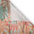 Dakota Fields Hawaiian Summer Grommet Curtain Art Psychedelic 50" x 84" Coral Cadet Blue-238892267