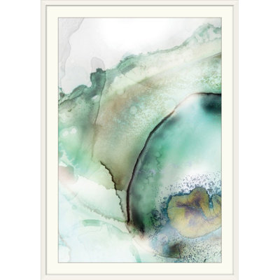'Mint Bubbles II' Print