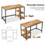 Abiud Modular Iron Computer Desk