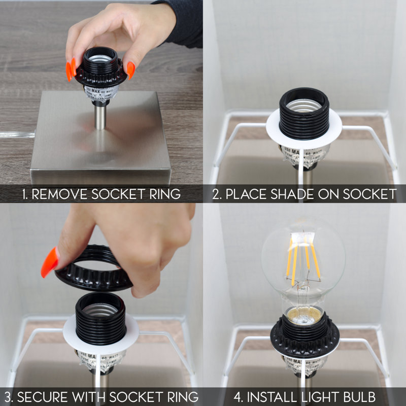 Metal Table Lamp