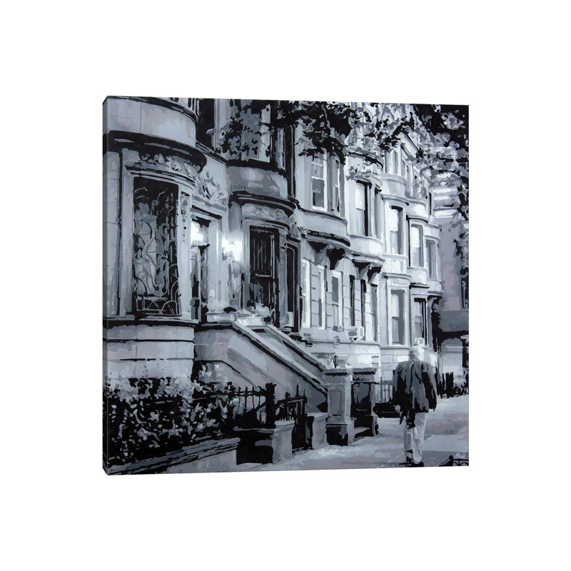 One Man by Marco Barberio - Gallery-Wrapped Canvas Giclée on Canvas, 66.04 cm H x 66.04 cm W, Wrapped Canvas