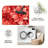 1PC Red Dahlia Floral area rugs for Living Room, Soft and Comfortable, Suitable for all seasons, easy-to-maintain, machine washable Indoor floor mat, Under Table Farmhouse suitable for dining room, bedroom, kitchen, entryway, patio, home office.-129692059