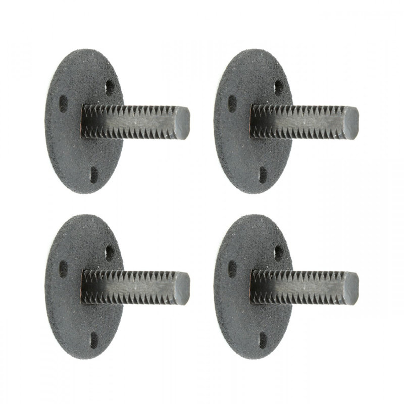 Faux bouton de porte en acier