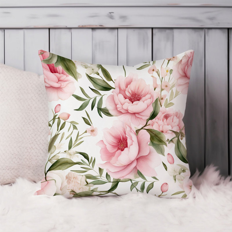 Floral Flowers Symphony XV Shabby Elegance, 20"H x 20"W