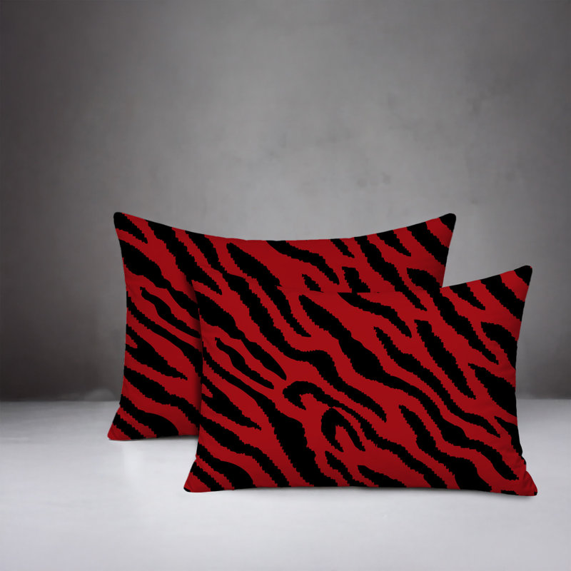 Coussin intérieur / extérieur Valerie, 20x14, Red
