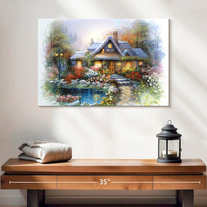 Lilie Cottage II, H 16 po x l 24 po