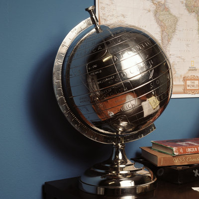 Metal Tabletop Globe
