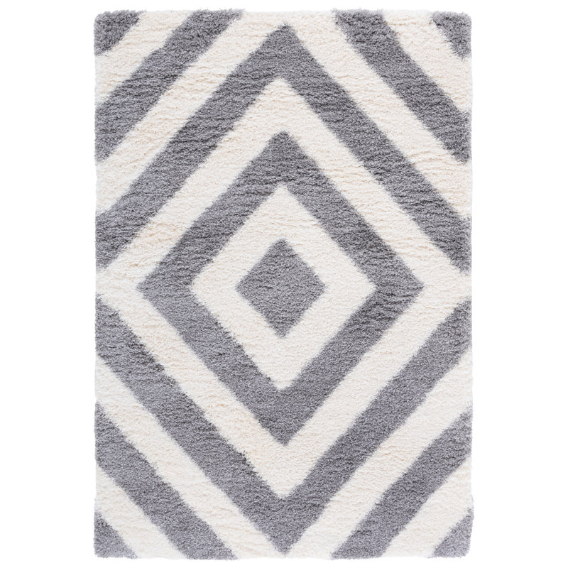 Furlow Shag Performance Geometric Rug, Rectangle 5'1" x 7'6"