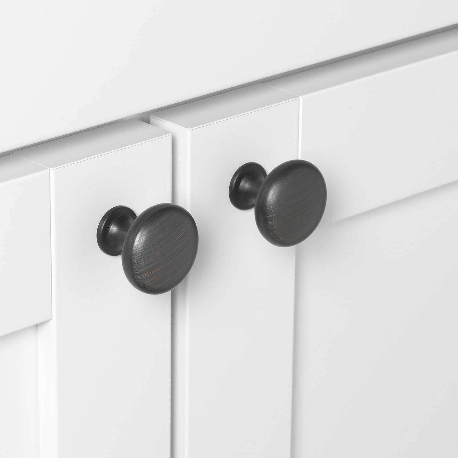 Metal Mushroom Cabinet Knob, Oil Rubbed Bronze