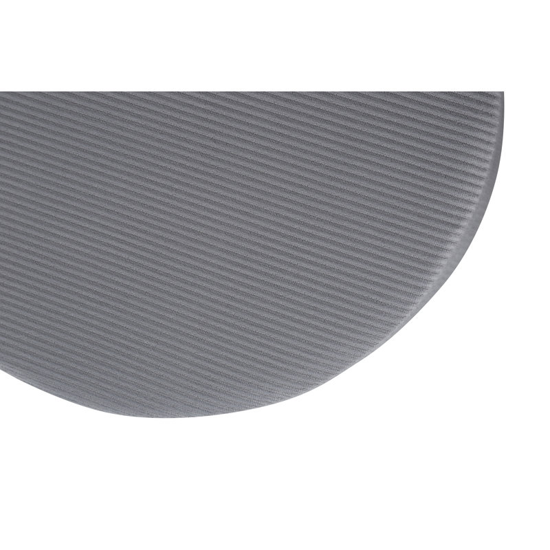 Sprague 40cm Wide Round Ottoman, Grey