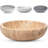 Diameter & 2” Height - Key Bowl For Entryway Table - Travertine Bowl - Organic Modern Centerpiece Bowl - Beige/Natural