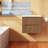 30" Walnut Modern Wall-Mounted Floating Bathroom Cabinet