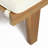 Outdoor Wood Chaise Lounge with Cushion-557402517-557402522