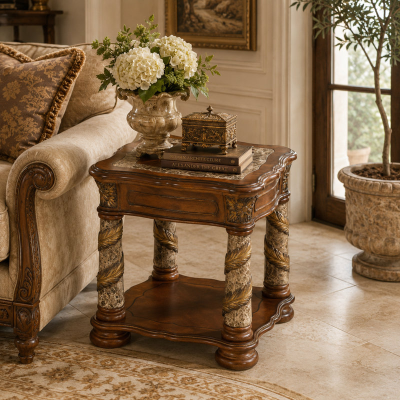 Villa Valencia End Table