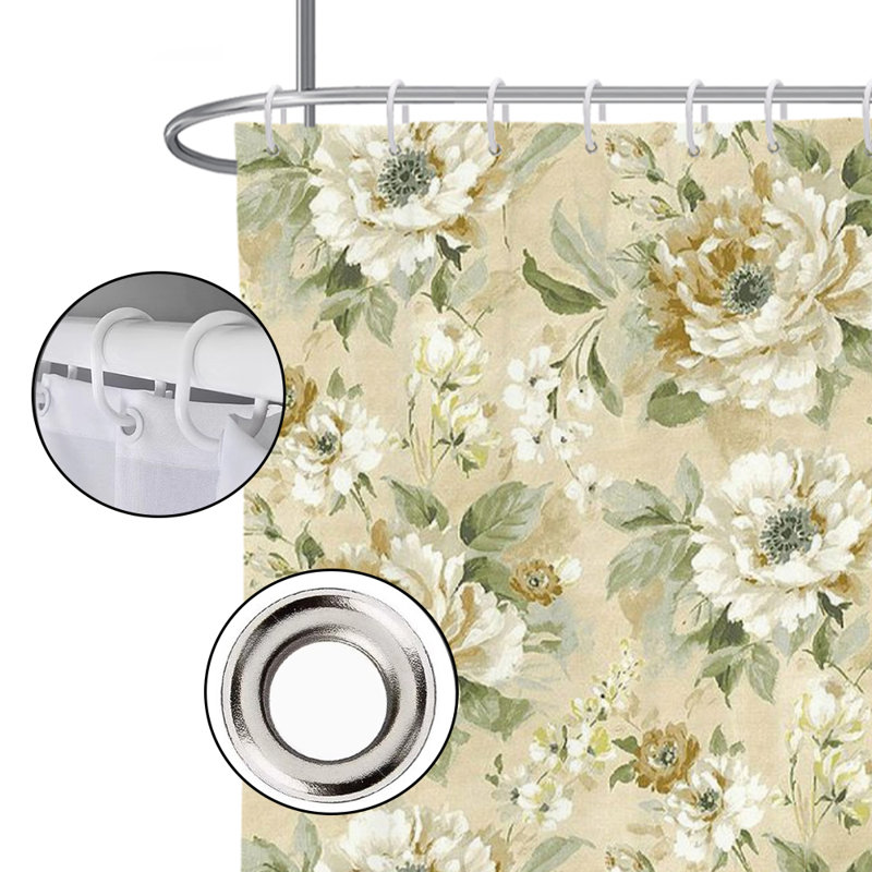 Rideau de douche en polyester