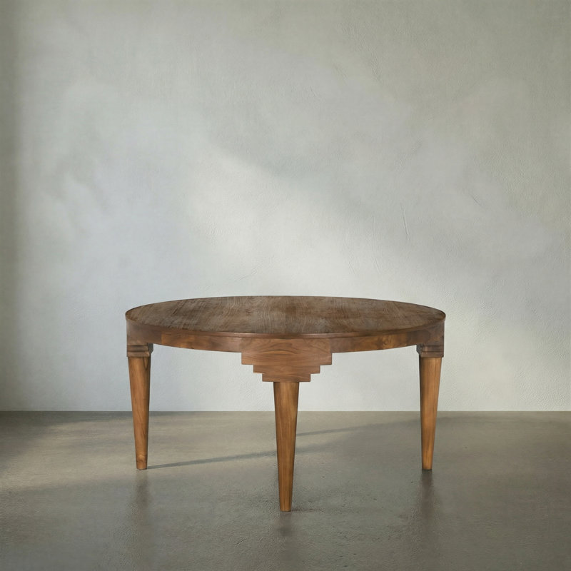 Davis Round Solid Wood Dining Table