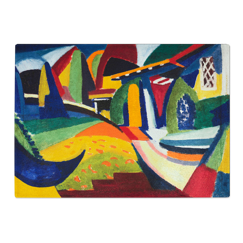 Scheherazade by Henry Lyman Sayen Chopping Board, 0.4cm H x 28.5cm W x 39cm L