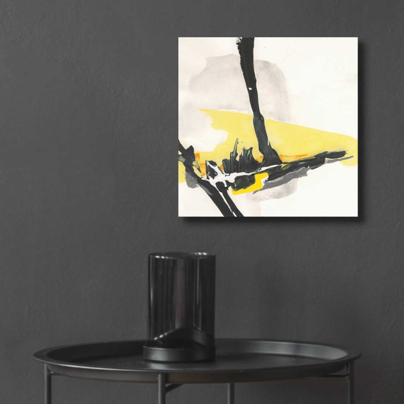 «Creamy Yellow IV» par Chris Paschke, H 12 po x l 12 po x P 0,13 po