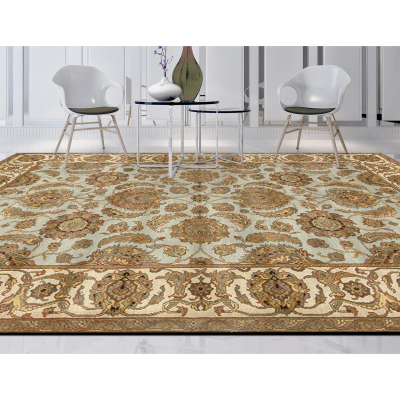 Hand Knotted Wool Oriental Indoor Rug