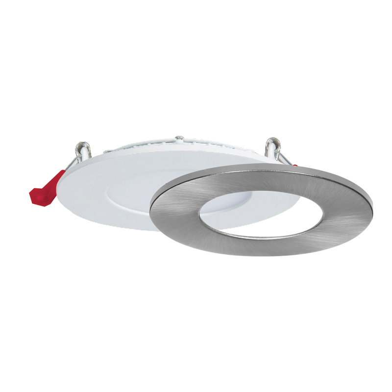 4.25'' Dimmable Air-Tight IC Rated LED Canless Recessed Lighting Kit