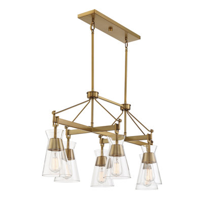 Lustre linéaire à 6 lumières Lakewood