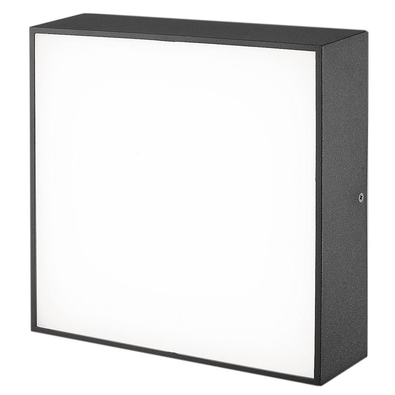 LED Outdoor Armed Sconce, 24cm H x 71cm W x 24cm D