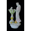 Statue ange et piscine