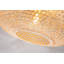 Luminaire suspendu en rotin naturel 1 lumière