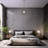 Adjustable Height Metal Body Single Pendant