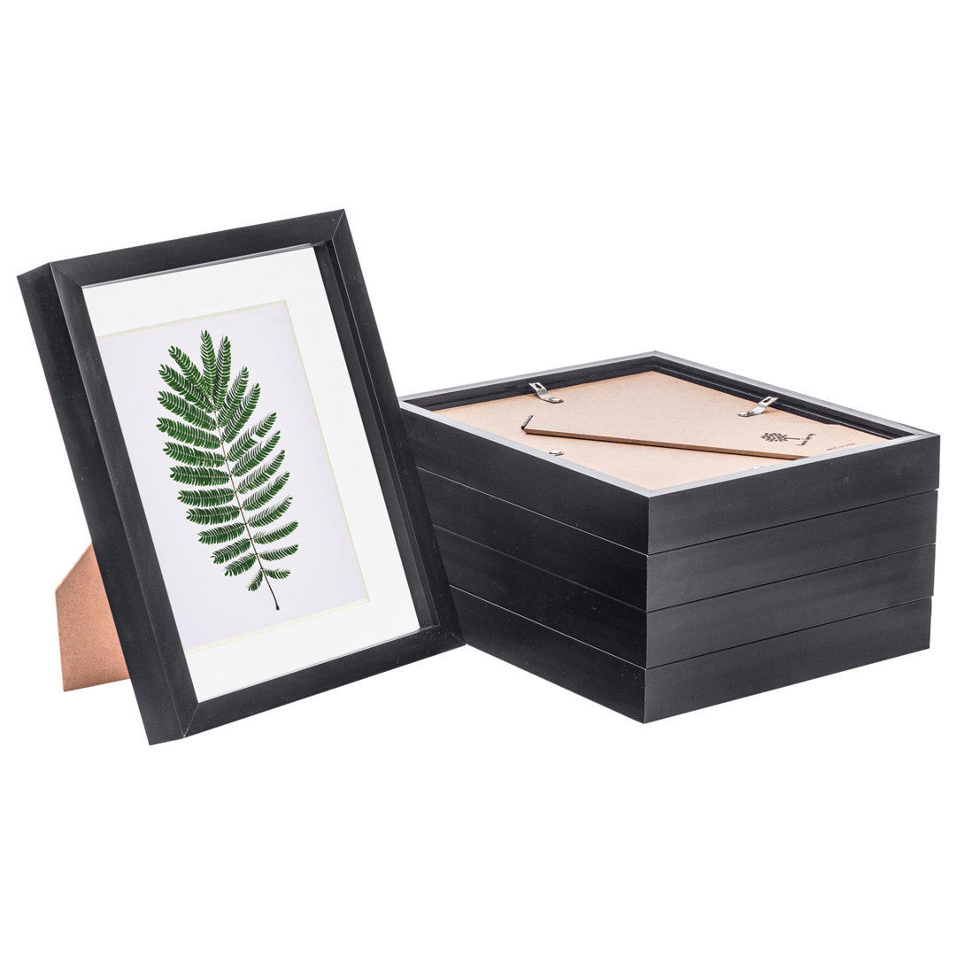 Nicola Spring - 3D Box Photo Frames - 8 x 10" with 5 x 7" Mount