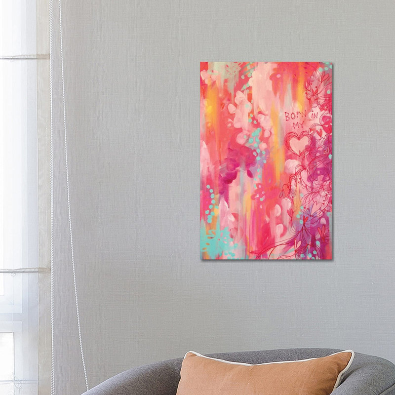 Born In My Heart by Stephanie Corfee - Gallery-Wrapped Canvas Giclée on Canvas, Canvas, 66.04 cm H x 45.72 cm W x 1.91 cm D