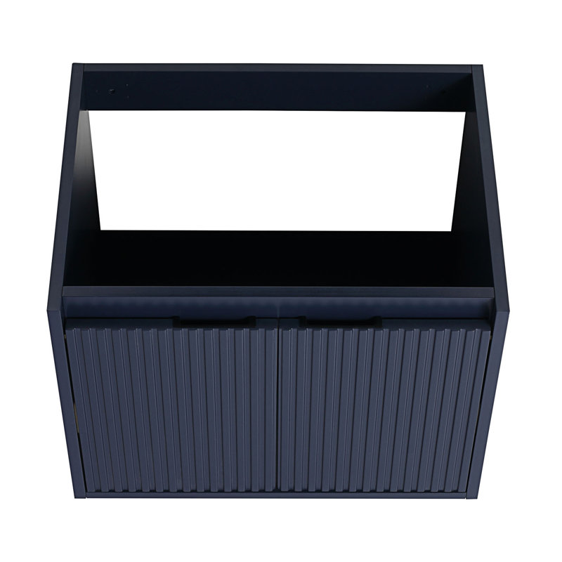 Meuble-lavabo à fermeture en douceur sans lavabo