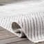 Tapis rayé Gloucester pour le salon, la chambre et la cuisine, beige / ivoire-110788746