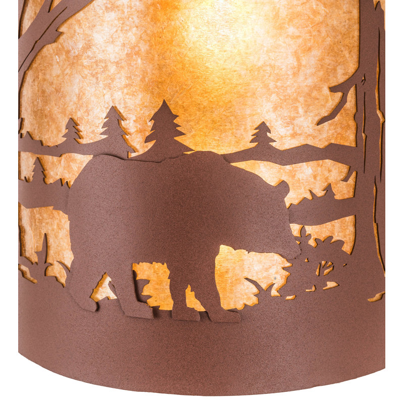 2 - Light Flush Mounted Sconce