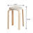 Set Of 4 Stackable Stools-1061042354