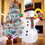 Bonhomme de neige de Noël gonflable
