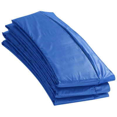 Machrus Upper Bounce Trampoline Replacement Spring Cover Safety Pad For Oval Trampolines - Blue