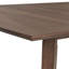 Ensemble de salle à manger Delaria 7 pièces, hauteur standard, en noyer - Table rectangulaire et six chaises en tissu couleur avocat-830958184-830958186