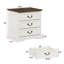 3 Drawer Nightstand 2 Set-1970643975