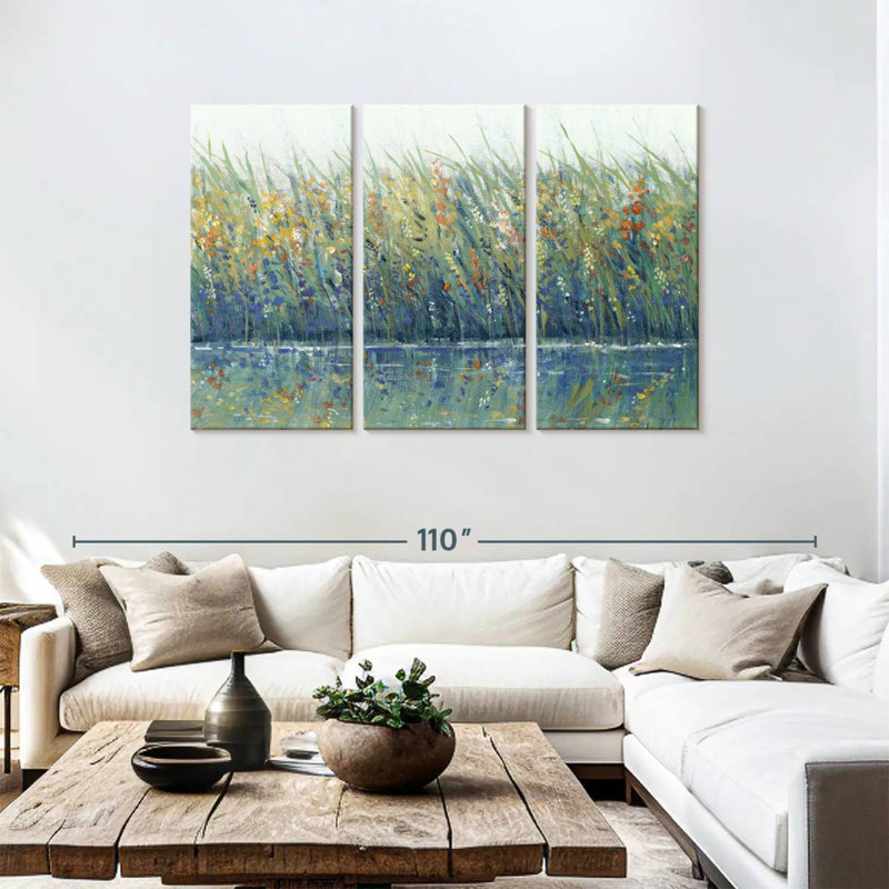 Alvord Wildflower Reflection I, H 48 po x l 74 po