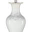 Crystalline Table Lamp Off-White, Clear Body