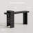 Modern Console Table for Entryway, Floating Visual Entrance Sofa Table, 63-Inch, for Living Room, Foyer, Hallway, Black-292157096