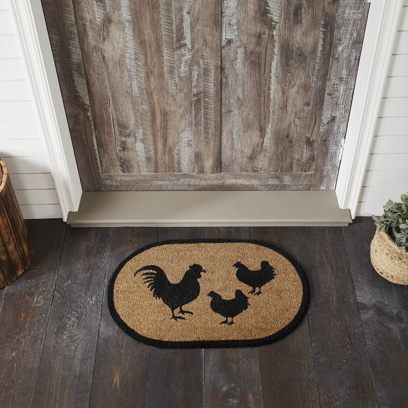  Down Home Outdoor Doormat, 20" W x 30" L