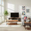 4 Pieces Fir Living Room Table Set