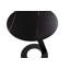 Cyla Side Black with Gold Marble Top Coffee Table