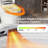 Smart Toilet With Auto Open/Close Lid, Tankless Bidet With Foot Sensor, Heated Seat & Warm Air Dryer