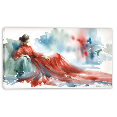 Élégant art mural sur toile tendue Reverie