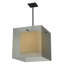 Luminaire suspendu carré 1 lumières