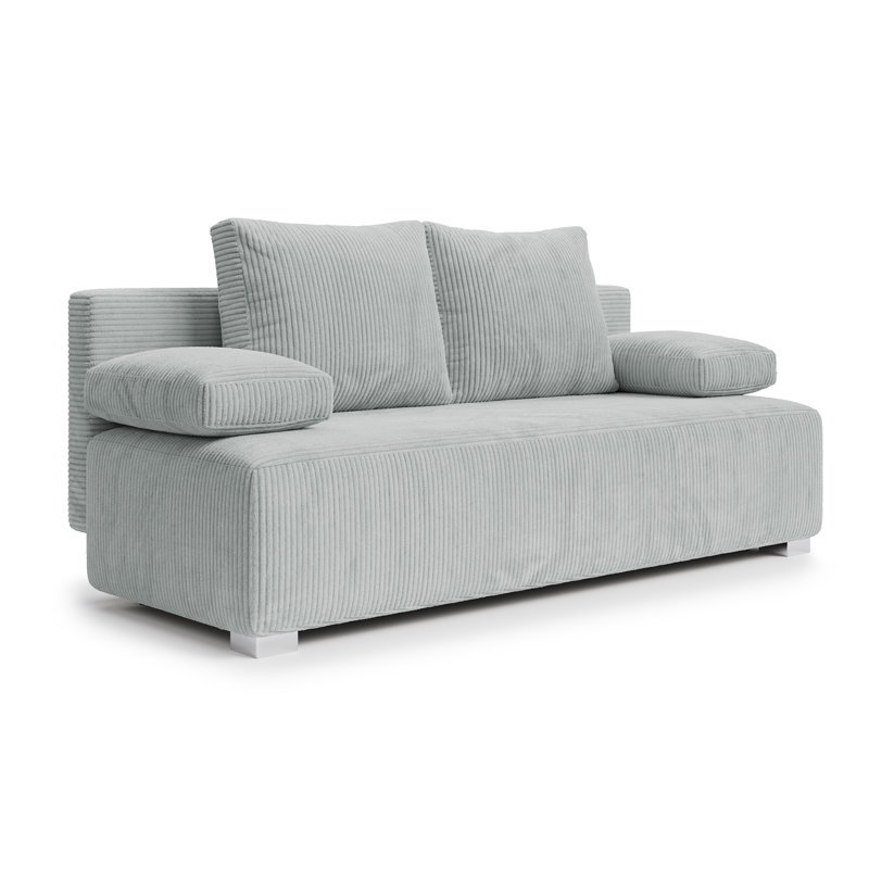 Adriyana 3 Seater Sofa Bed, Grey