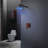 Rivera Dark Oil Rubbed Bronze LED Rain Shower with Wall Jets and Mixer Valve-48170709-48170711